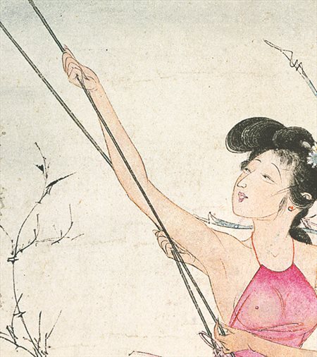 丹江口-胡也佛的仕女画和最知名的金瓶梅秘戏图